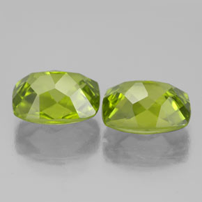 Achetez naturel ct vert péridot gems, coupe coussin, en provenance chine chez gemselect. en stock, livraison internationale!