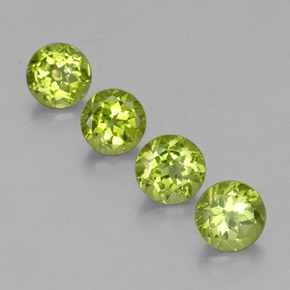 Achetez naturel ct vert péridot gems, coupe roude, en provenance chine chez gemselect. en stock, livraison internationale!