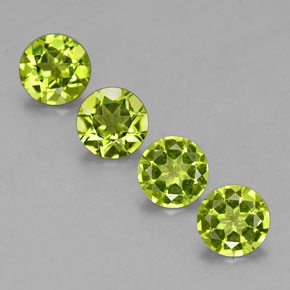 Achetez naturel ct vert péridot gems, coupe roude, en provenance chine chez gemselect. en stock, livraison internationale!