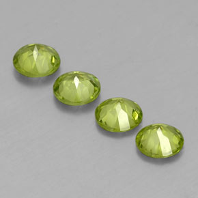 Achetez naturel ct vert péridot gems, coupe roude, en provenance chine chez gemselect. en stock, livraison internationale!