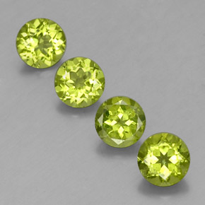 Achetez naturel ct vert péridot gems, coupe roude, en provenance chine chez gemselect. en stock, livraison internationale!