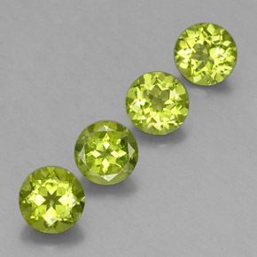 Achetez naturel ct vert péridot gems, coupe roude, en provenance chine chez gemselect. en stock, livraison internationale!