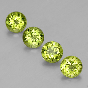 Achetez naturel ct vert péridot gems, coupe roude, en provenance chine chez gemselect. en stock, livraison internationale!