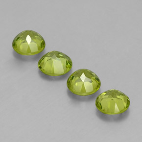 Achetez naturel ct vert péridot gems, coupe roude, en provenance chine chez gemselect. en stock, livraison internationale!
