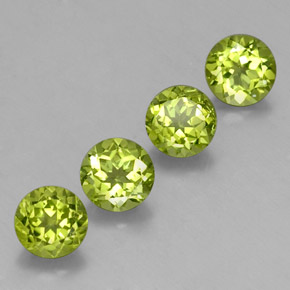 Achetez naturel ct vert péridot gems, coupe roude, en provenance chine chez gemselect. en stock, livraison internationale!