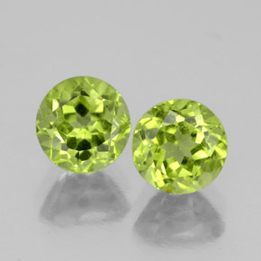 Achetez naturel ct vert péridot gems, coupe roude, en provenance chine chez gemselect. en stock, livraison internationale!