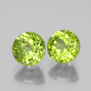 Achetez naturel ct vert péridot gems, coupe roude, en provenance chine chez gemselect. en stock, livraison internationale!