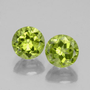 Achetez naturel ct vert péridot gems, coupe roude, en provenance chine chez gemselect. en stock, livraison internationale!