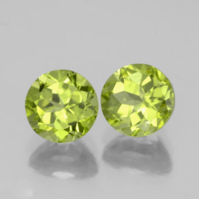 Achetez naturel ct vert péridot gems, coupe roude, en provenance chine chez gemselect. en stock, livraison internationale!