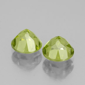 Achetez naturel ct vert péridot gems, coupe roude, en provenance chine chez gemselect. en stock, livraison internationale!