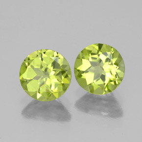 Achetez naturel ct vert péridot gems, coupe roude, en provenance chine chez gemselect. en stock, livraison internationale!