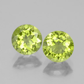 Achetez naturel ct vert péridot gems, coupe roude, en provenance chine chez gemselect. en stock, livraison internationale!