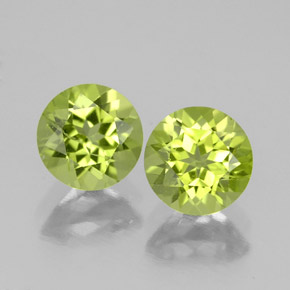 Achetez naturel ct vert péridot gems, coupe roude, en provenance chine chez gemselect. en stock, livraison internationale!