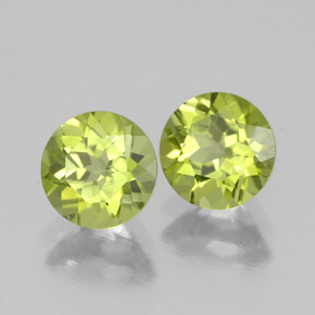 Achetez naturel ct vert péridot gems, coupe roude, en provenance chine chez gemselect. en stock, livraison internationale!
