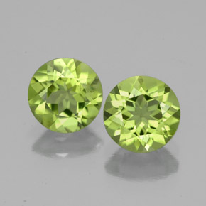 Achetez naturel ct vert péridot gems, coupe roude, en provenance chine chez gemselect. en stock, livraison internationale!