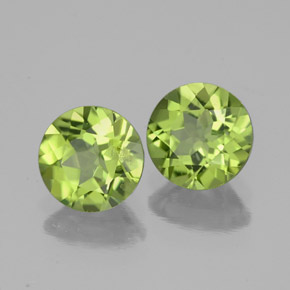 Achetez naturel ct vert péridot gems, coupe roude, en provenance chine chez gemselect. en stock, livraison internationale!