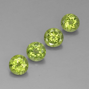 Achetez naturel ct vert péridot gems, coupe roude, en provenance chine chez gemselect. en stock, livraison internationale!