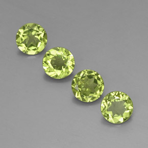 Achetez naturel ct vert péridot gems, coupe roude, en provenance chine chez gemselect. en stock, livraison internationale!