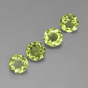 Achetez naturel ct vert péridot gems, coupe roude, en provenance chine chez gemselect. en stock, livraison internationale!