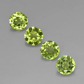Achetez naturel ct vert péridot gems, coupe roude, en provenance chine chez gemselect. en stock, livraison internationale!