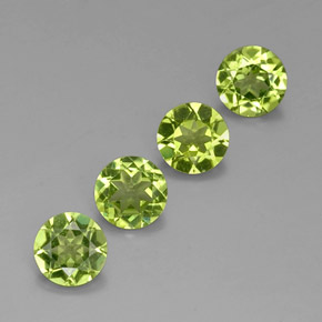 Achetez naturel ct vert péridot gems, coupe roude, en provenance chine chez gemselect. en stock, livraison internationale!