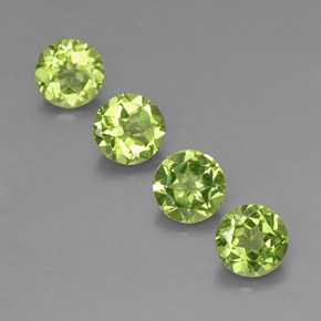 Achetez naturel ct vert péridot gems, coupe roude, en provenance chine chez gemselect. en stock, livraison internationale!