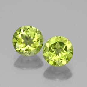 Achetez naturel ct vert péridot gems, coupe roude, en provenance chine chez gemselect. en stock, livraison internationale!