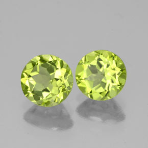 Achetez naturel ct vert péridot gems, coupe roude, en provenance chine chez gemselect. en stock, livraison internationale!