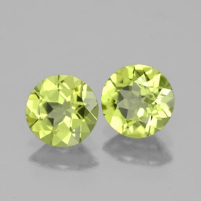 Achetez naturel ct vert péridot gems, coupe roude, en provenance chine chez gemselect. en stock, livraison internationale!