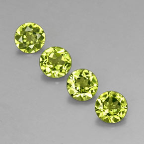 Achetez naturel ct vert péridot gems, coupe roude, en provenance chine chez gemselect. en stock, livraison internationale!