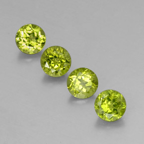 Achetez naturel ct vert péridot gems, coupe roude, en provenance chine chez gemselect. en stock, livraison internationale!