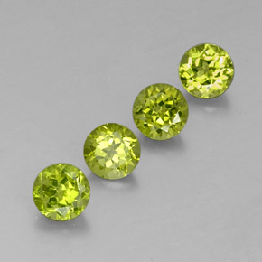 Achetez naturel ct vert péridot gems, coupe roude, en provenance chine chez gemselect. en stock, livraison internationale!