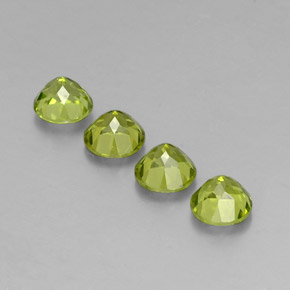 Achetez naturel ct vert péridot gems, coupe roude, en provenance chine chez gemselect. en stock, livraison internationale!