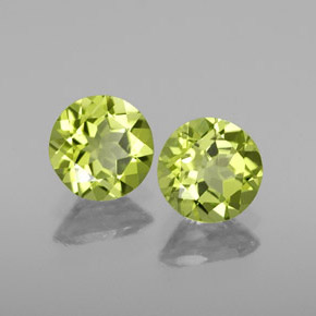 Achetez naturel ct vert péridot gems, coupe roude, en provenance chine chez gemselect. en stock, livraison internationale!