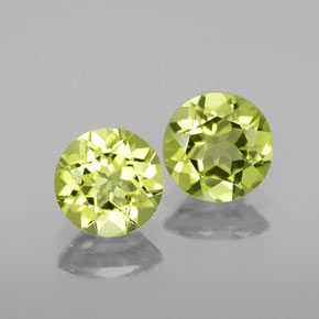 Achetez naturel ct vert péridot gems, coupe roude, en provenance chine chez gemselect. en stock, livraison internationale!