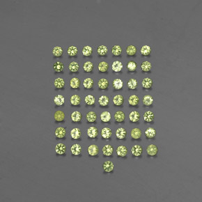 Achetez naturel ct vert péridot gems, coupe roude, en provenance chine chez gemselect. en stock, livraison internationale!