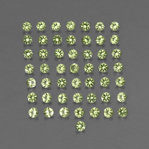 Achetez naturel ct vert péridot gems, coupe roude, en provenance chine chez gemselect. en stock, livraison internationale!