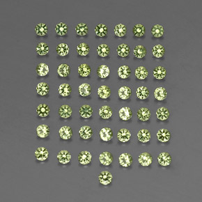 Achetez naturel ct vert péridot gems, coupe roude, en provenance chine chez gemselect. en stock, livraison internationale!