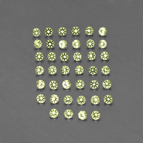 Achetez naturel ct vert péridot gems, coupe roude, en provenance chine chez gemselect. en stock, livraison internationale!