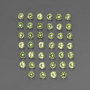 Achetez naturel ct vert péridot gems, coupe roude, en provenance chine chez gemselect. en stock, livraison internationale!