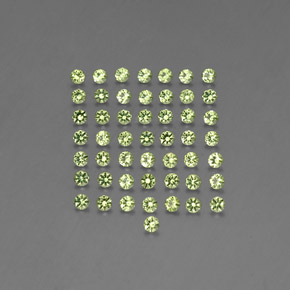Achetez naturel ct vert péridot gems, coupe roude, en provenance chine chez gemselect. en stock, livraison internationale!