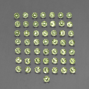 Achetez naturel ct vert péridot gems, coupe roude, en provenance chine chez gemselect. en stock, livraison internationale!