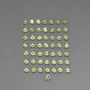 Achetez naturel ct vert péridot gems, coupe roude, en provenance chine chez gemselect. en stock, livraison internationale!