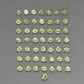 Achetez naturel ct vert péridot gems, coupe roude, en provenance chine chez gemselect. en stock, livraison internationale!