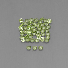 Achetez naturel ct vert péridot gems, coupe roude, en provenance chine chez gemselect. en stock, livraison internationale!