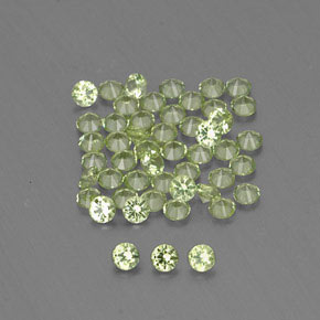 Achetez naturel ct vert péridot gems, coupe roude, en provenance chine chez gemselect. en stock, livraison internationale!
