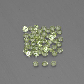 Achetez naturel ct vert péridot gems, coupe roude, en provenance chine chez gemselect. en stock, livraison internationale!