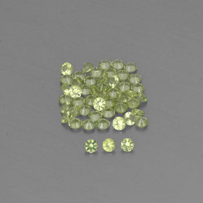 Achetez naturel ct vert péridot gems, coupe roude, en provenance chine chez gemselect. en stock, livraison internationale!