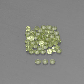 Achetez naturel ct vert péridot gems, coupe roude, en provenance chine chez gemselect. en stock, livraison internationale!