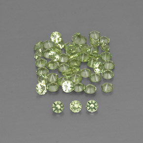 Achetez naturel ct vert péridot gems, coupe roude, en provenance chine chez gemselect. en stock, livraison internationale!